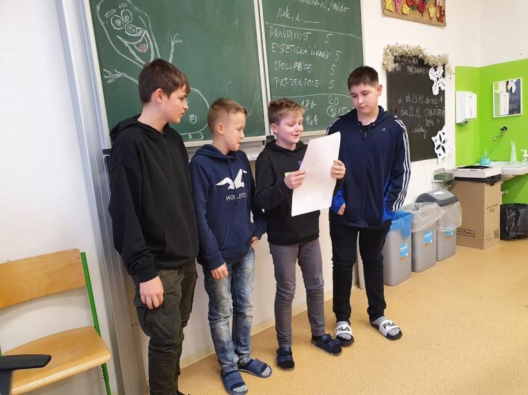 Prezentace projektu v VII. D