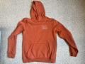 Oranžová mikina s kapucí a kapsou na břiše H&M