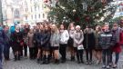 Členové KMD ve vánočně vyzdoběné Praze